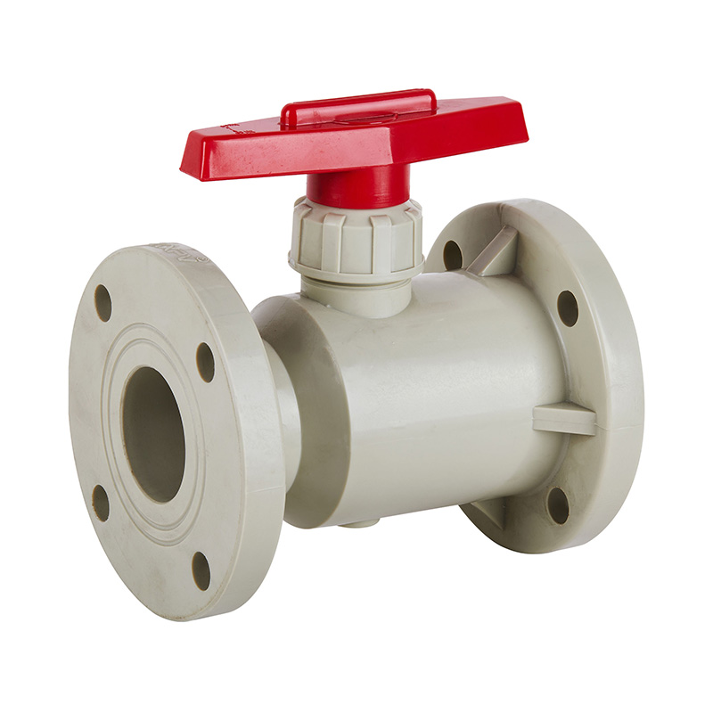 صمام كروي ذو حواف PPH Q41F-10S DN15-300 GB قياسي