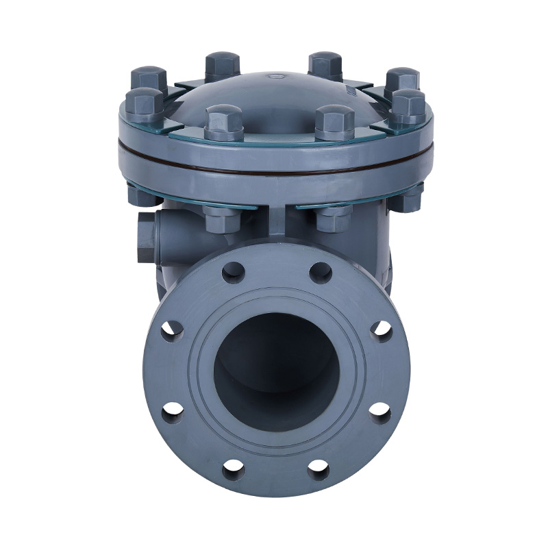 صمام فحص من النوع المتأرجح PVC-C H44F-10V DN15-300 1/2'-12' معيار ANSI