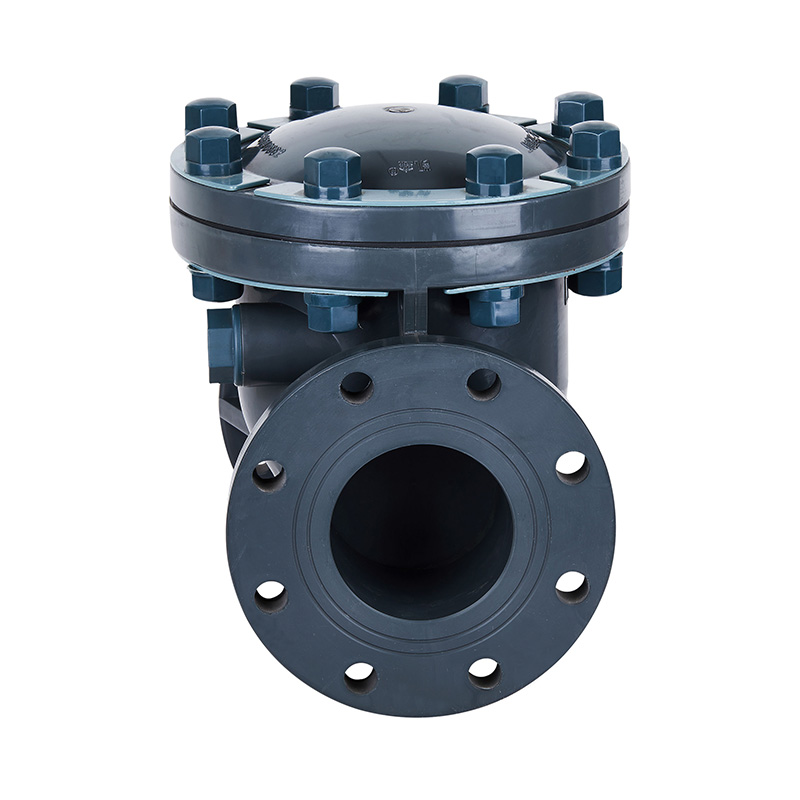 صمام فحص من النوع المتأرجح PVC-U H44F-10U DN15-300 GB قياسي