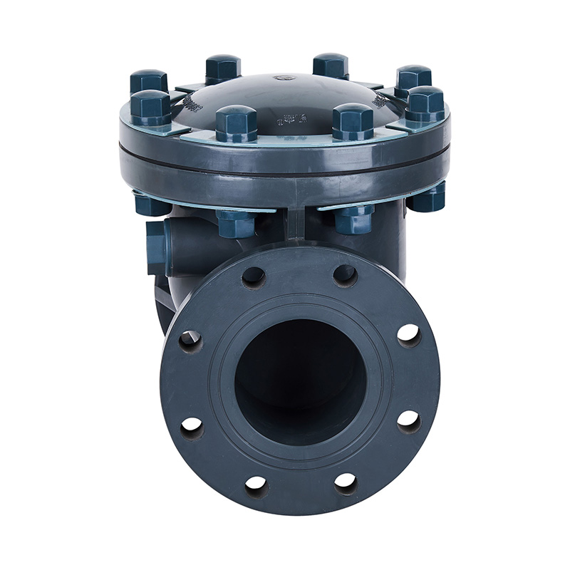 صمام فحص من النوع المتأرجح PVC-U H44F-10U DN15-300 1/2'-12' معيار ANSI