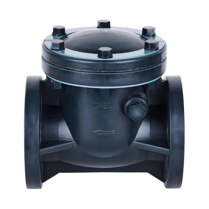 صمام فحص من النوع المتأرجح FRPP H44F-10S DN15-300 GB قياسي