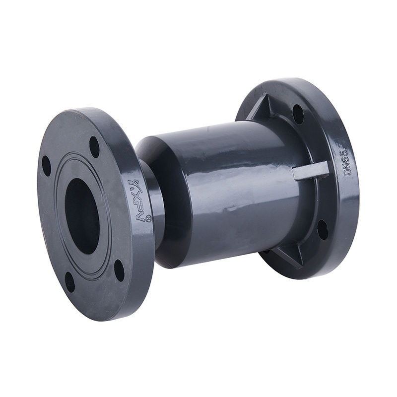 صمام فحص عمودي PVC-U H41F-10U DN15-300 GB قياسي