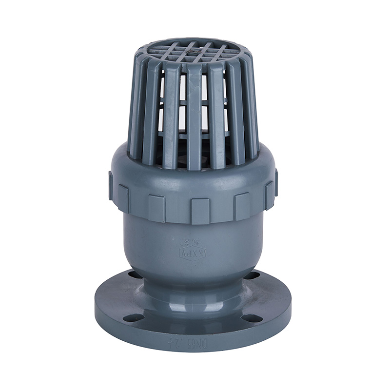 صمام سفلي PVC-C H42F-10V DN15-300 GB قياسي