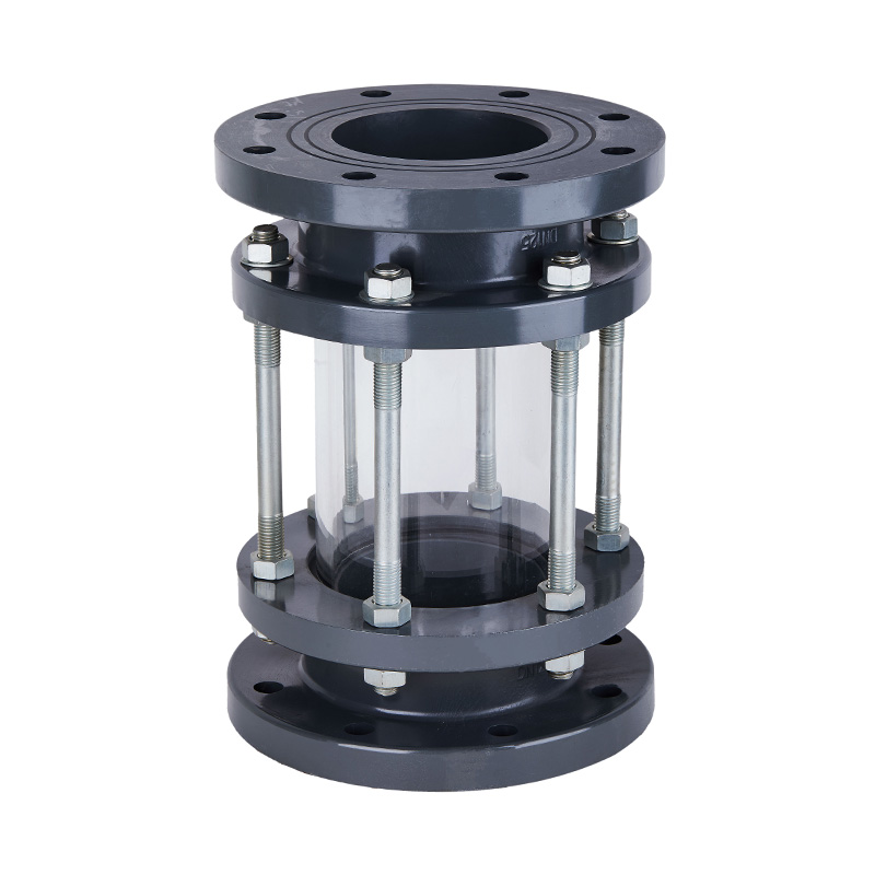 زجاج الرؤية PVC-U DN25-200 1'-8' معيار ANSI زجاج الرؤية PVC-U DN25-200 1'-8' معيار ANSI