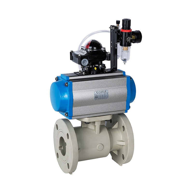 صمام كروي ذو شفة هوائية PPH Q641F-10S DN15-300 GB قياسي صمام كروي ذو شفة هوائية PPH Q641F-10S DN15-300 GB قياسي