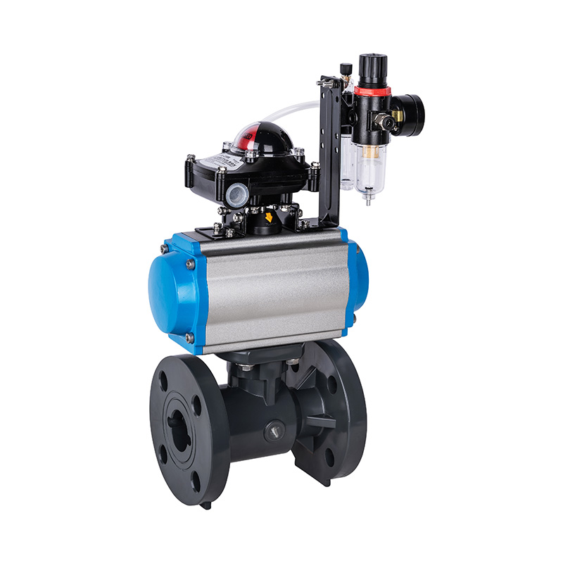 صمام كروي ذو شفة هوائية PVC-U Q641F-10U DN15-300 GB قياسي صمام كروي ذو شفة هوائية PVC-U Q641F-10U DN15-300 GB قياسي