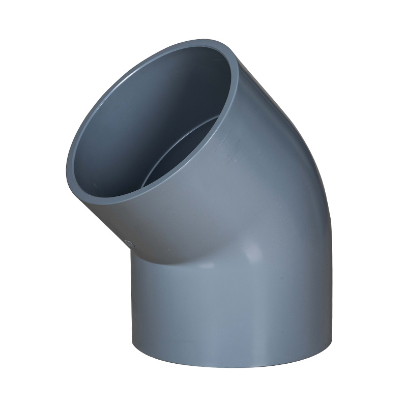 PVC-C 45°Elbow DN15-600 1/2'-24' معيار ANSI