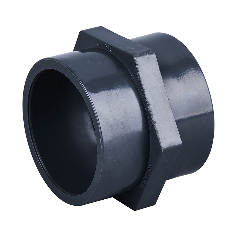 محول PVC-U أنثوي ملولب DN15-50 جيجابايت قياسي محول PVC-U أنثوي ملولب DN15-50 جيجابايت قياسي