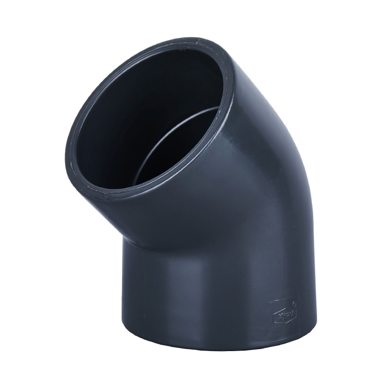 PVC-U 45°Elbow DN15-600 1/2'-24' معيار ANSI PVC-U 45°Elbow DN15-600 1/2'-24' معيار ANSI