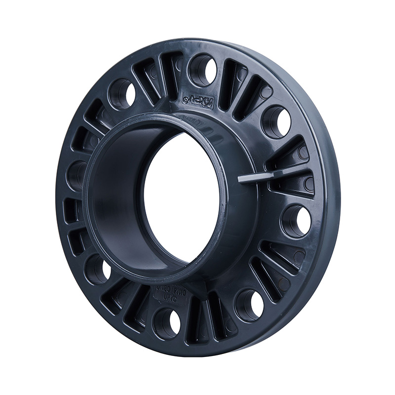 شفة مقبس عالمية من مادة PVC-U DN15-600 مقاس 1/2'-24' وفقًا لمعيار ANSI شفة مقبس عالمية من مادة PVC-U DN15-600 مقاس 1/2'-24' وفقًا لمعيار ANSI